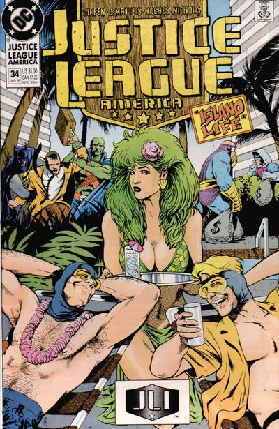 Justice League America 34