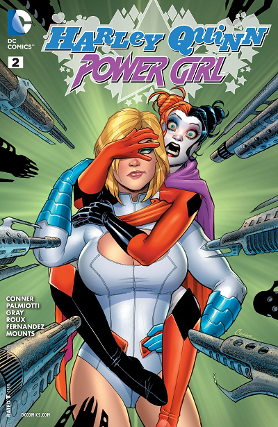 Harley Quinn and Power Girl 2 (Cover A)