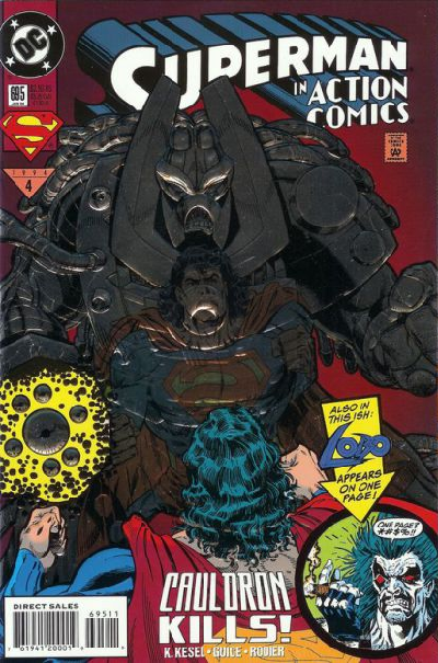 Action Comics 695 Direct Market