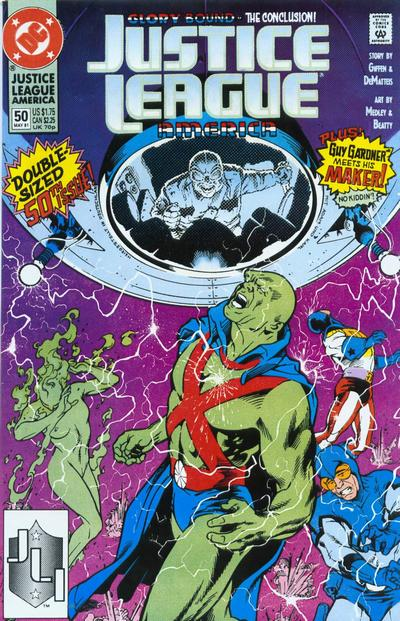 Justice League America 50