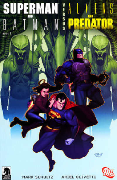 Superman and Batman vs. Aliens and Predator 2